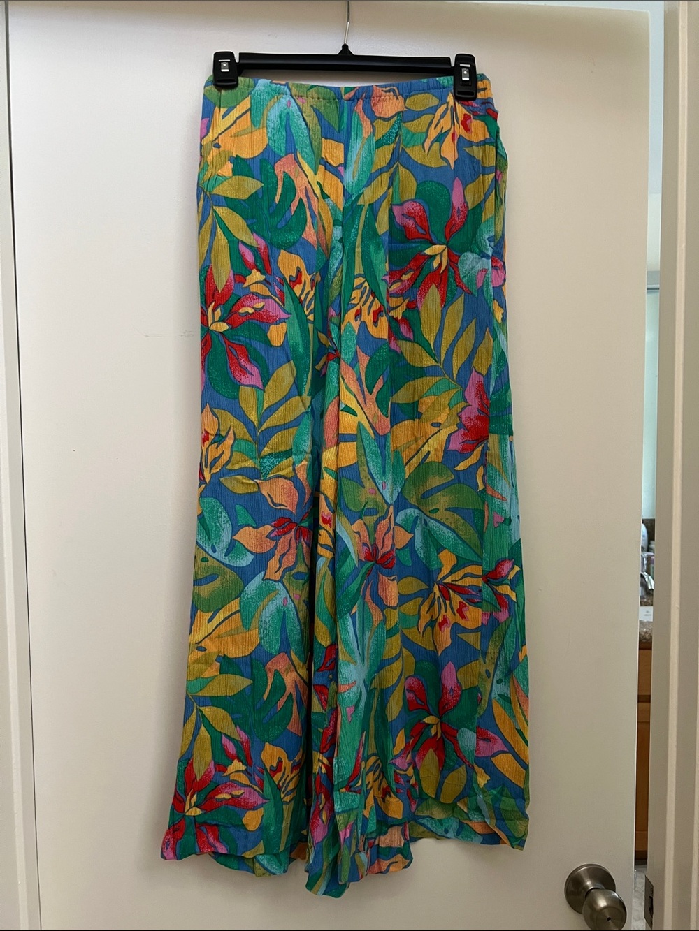 Billabong Sun Catcher Floral Print Wide Leg Pants